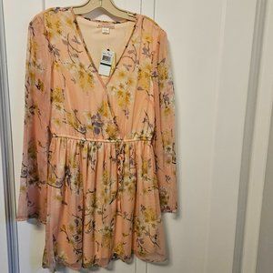 Band of Gypsies Boho Dress Sz Large NWT